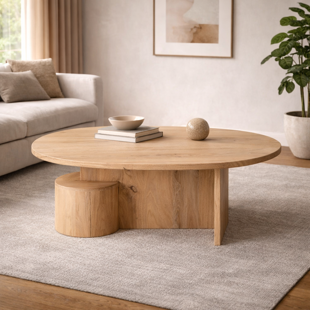 Miguel mango wood coffee table - Image 2