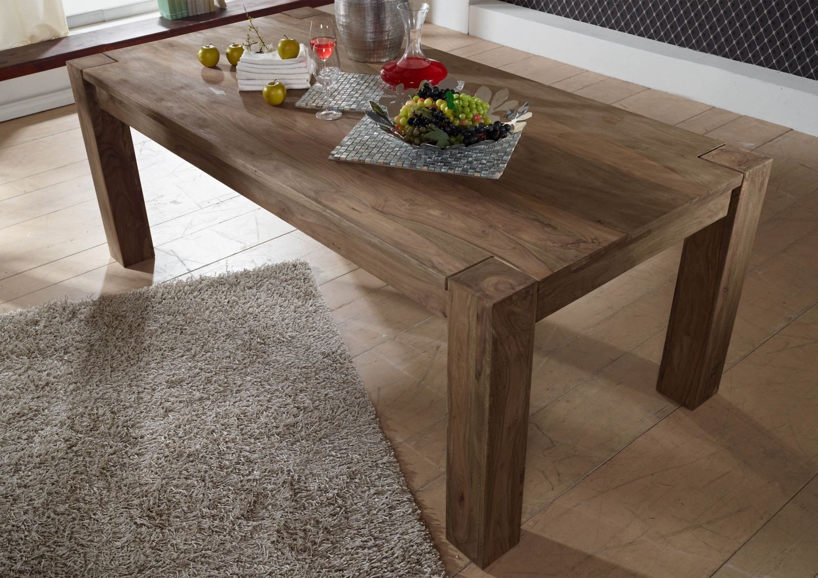 Grayse Sheesham Dining Table - Image 2