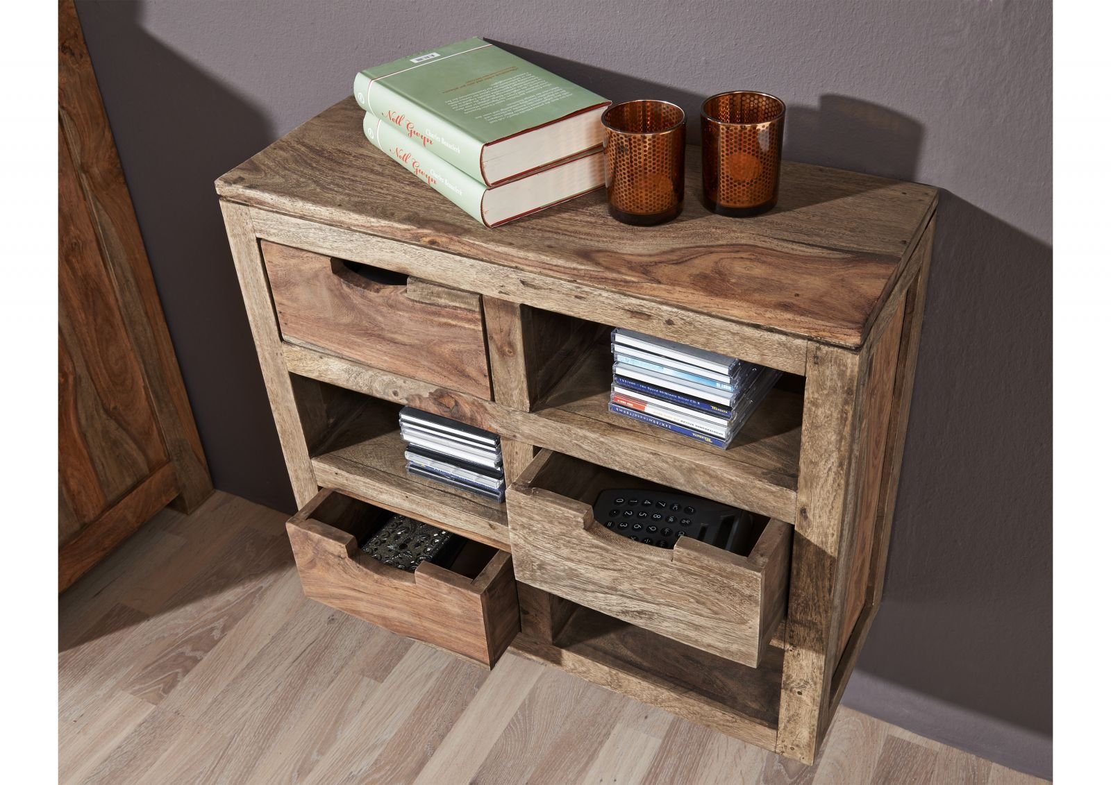 Grayse Sheesham Hanging Cabinet - Image 3