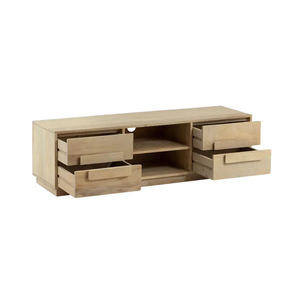 Milano mango wood TV stand - Image 3
