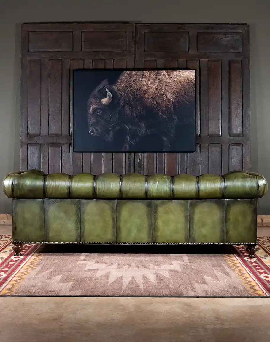 Chesterfield Brooklyn Leather Sofa - Image 3