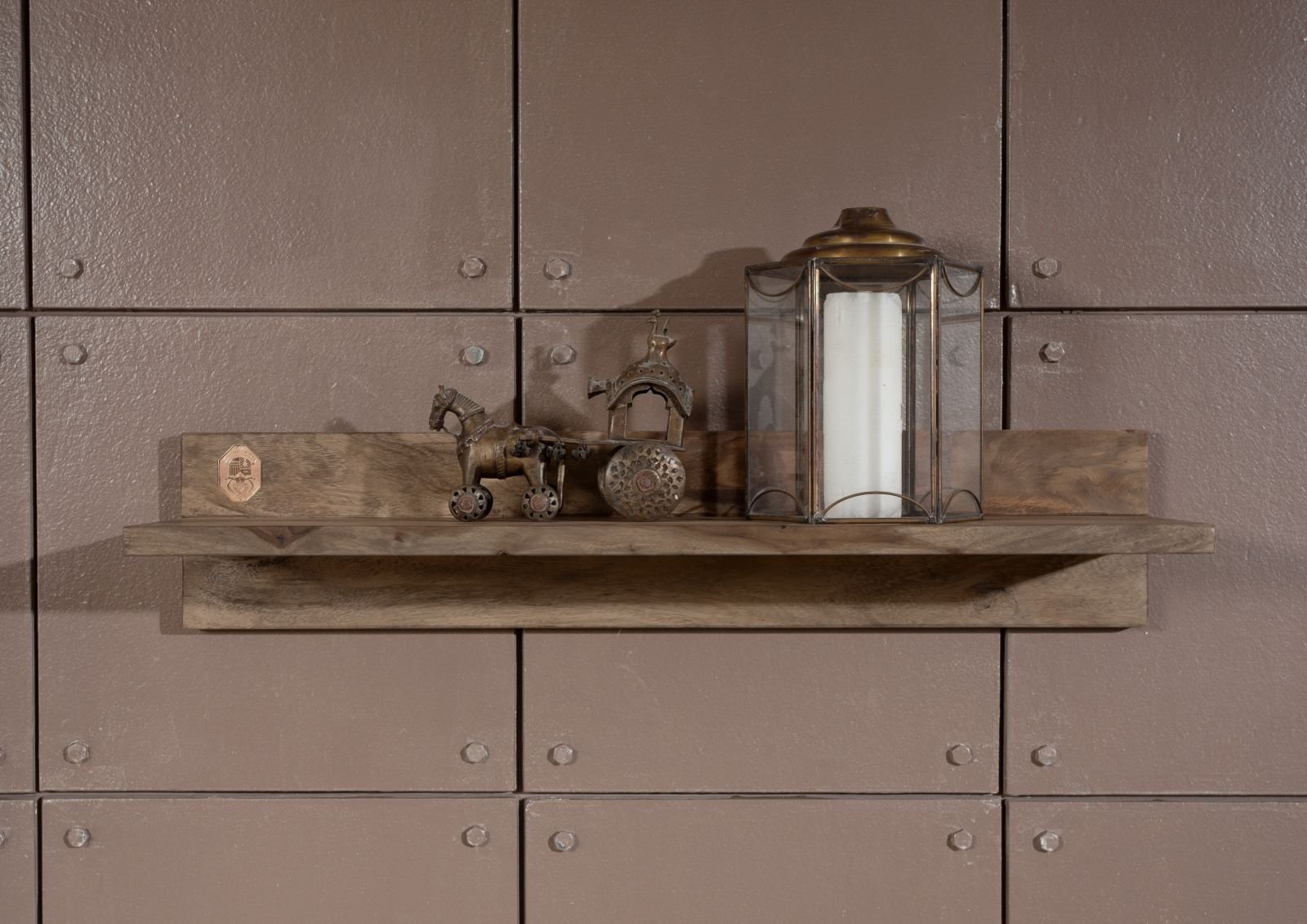 Grayse Sheesham Wall Shelf - Image 3