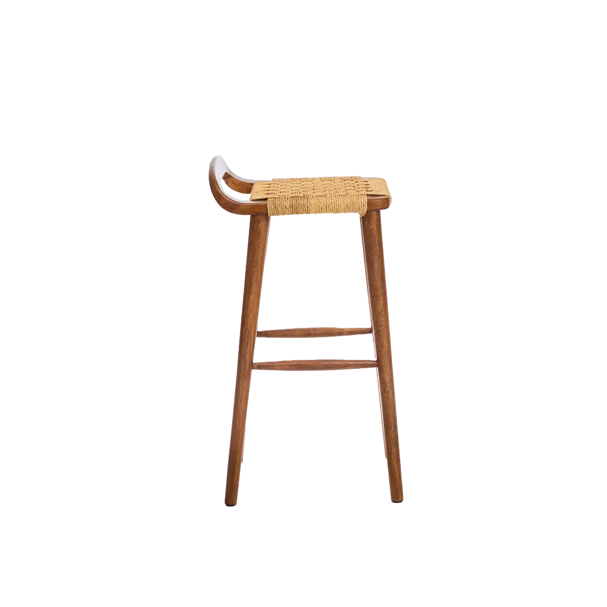 Suranna mango wood bar stool - Image 4