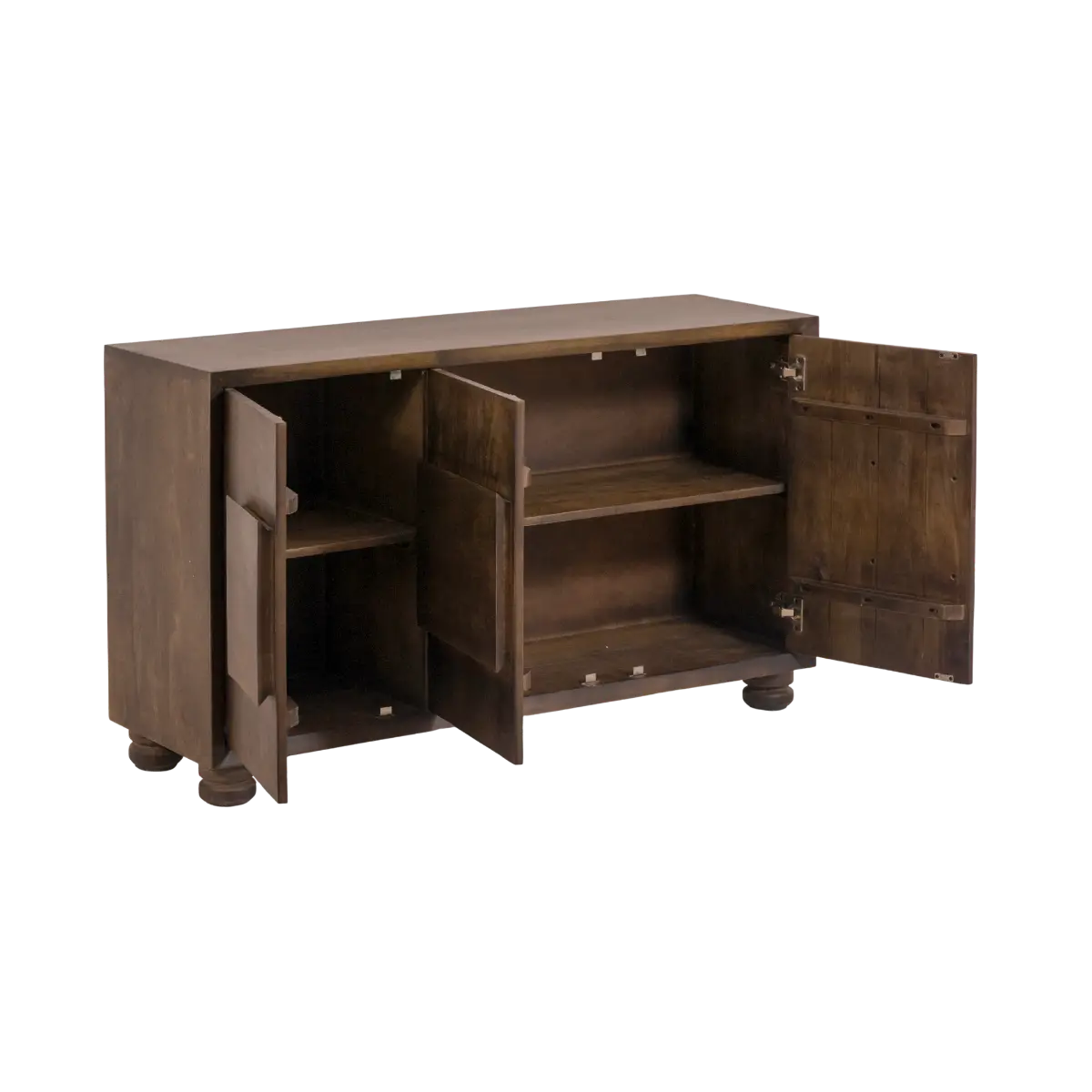 Lestia Dark Mango Wood Sideboard - Image 4