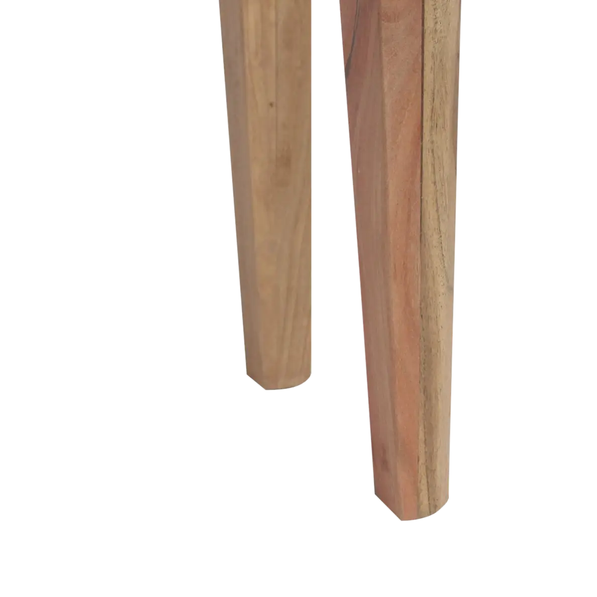 Panama mango wood and marble console - Image 4