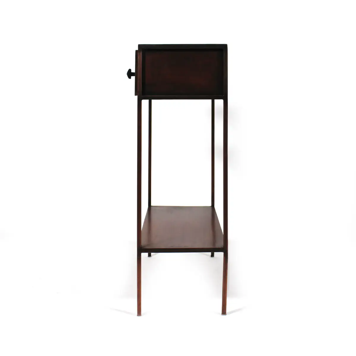 Peru copper-effect metal console - Image 4