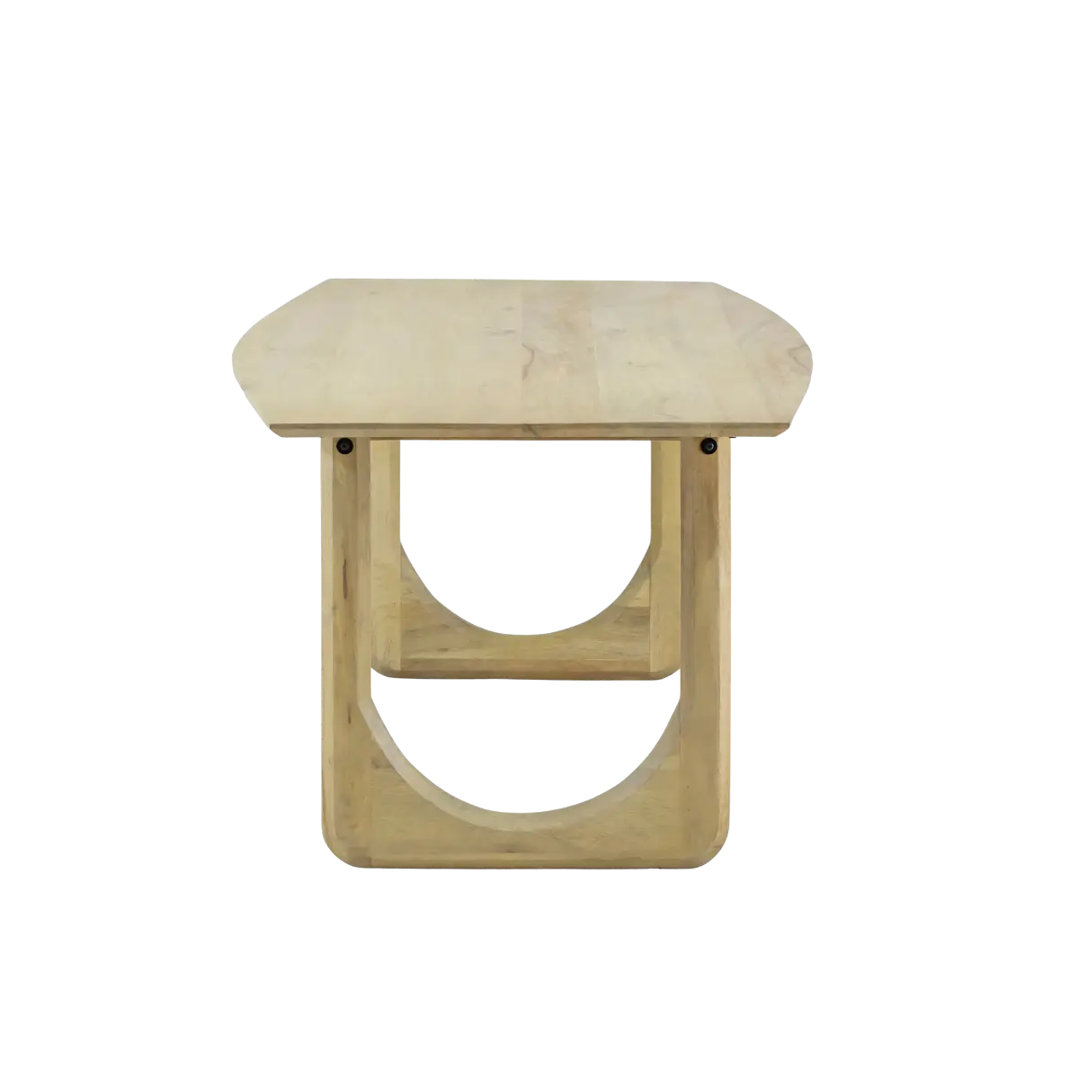 Romeo mango wood dining table - Image 4