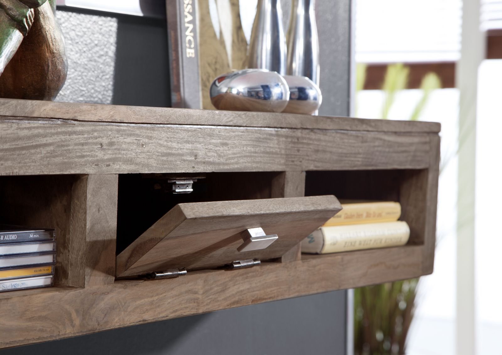Grayse Sheesham Hanging Shelf - Image 4