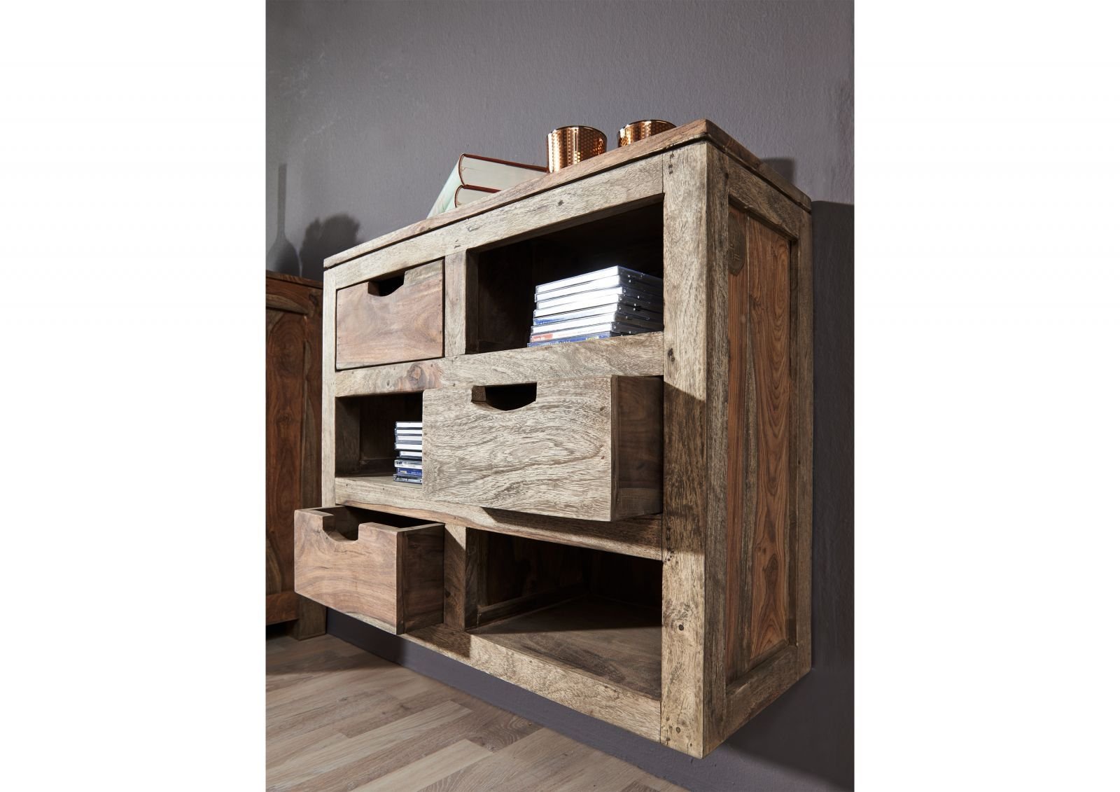 Grayse Sheesham Hanging Cabinet - Image 5