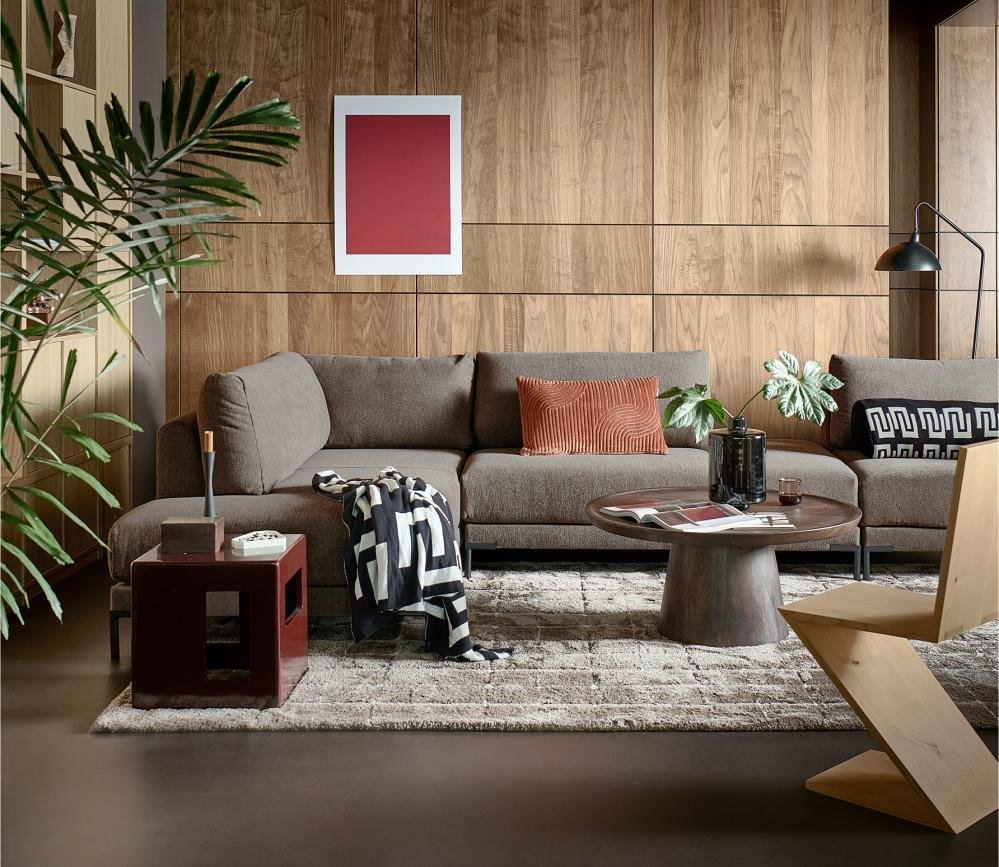 Albert Premium Mango Wood Coffee Table (Walnut Finish) - Image 7