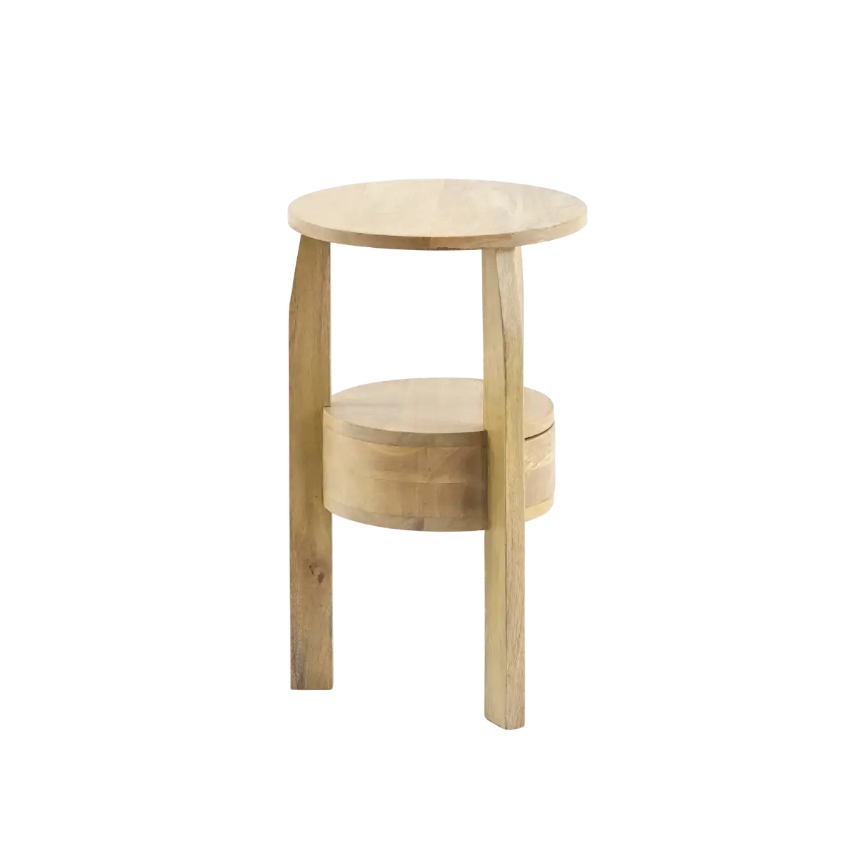 Romeo mango wood bedside table - Image 5