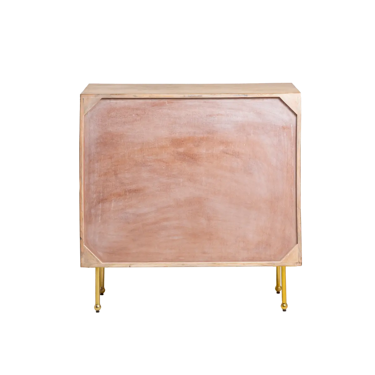Leo carved mango wood chest of drawers - Image 7