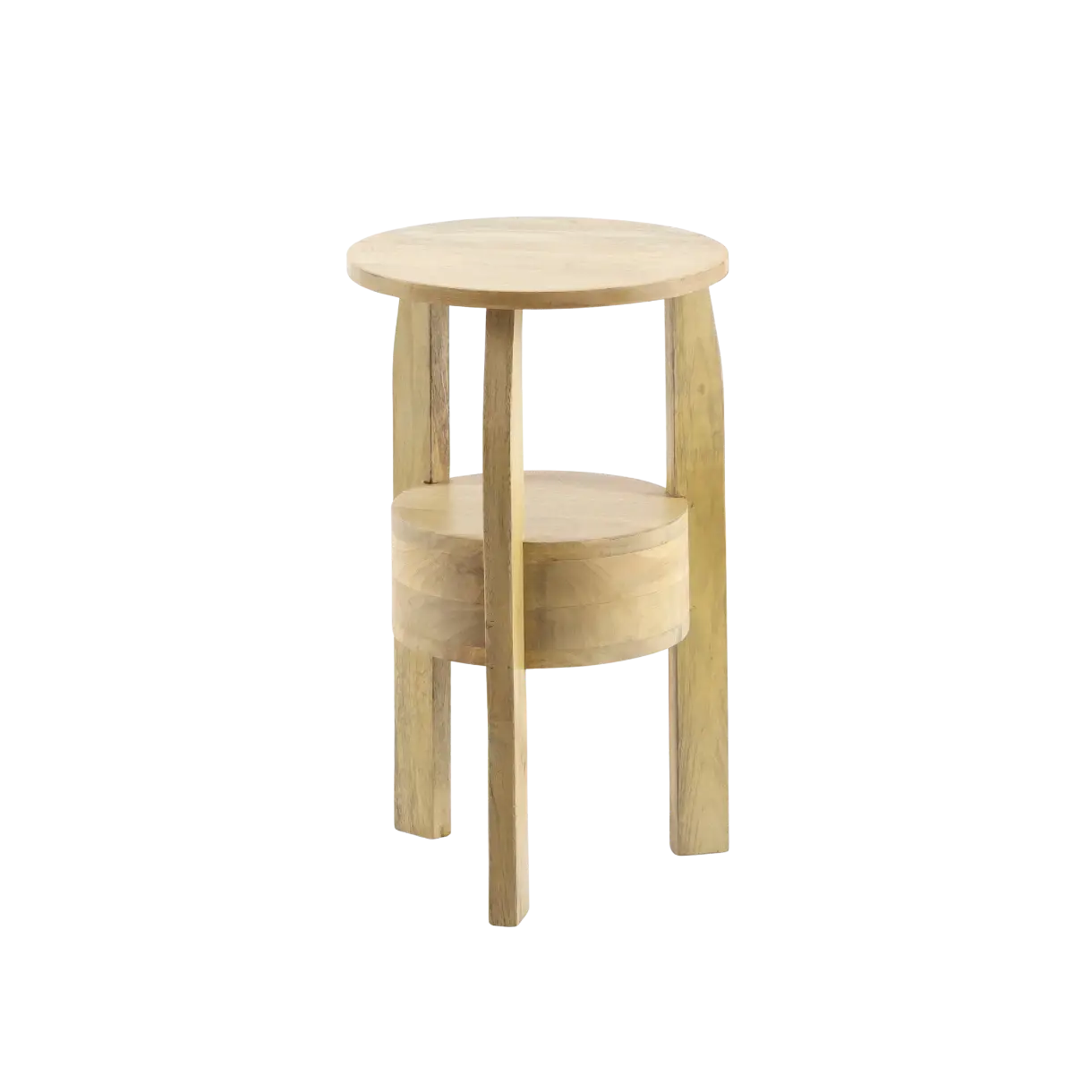 Romeo mango wood bedside table - Image 6