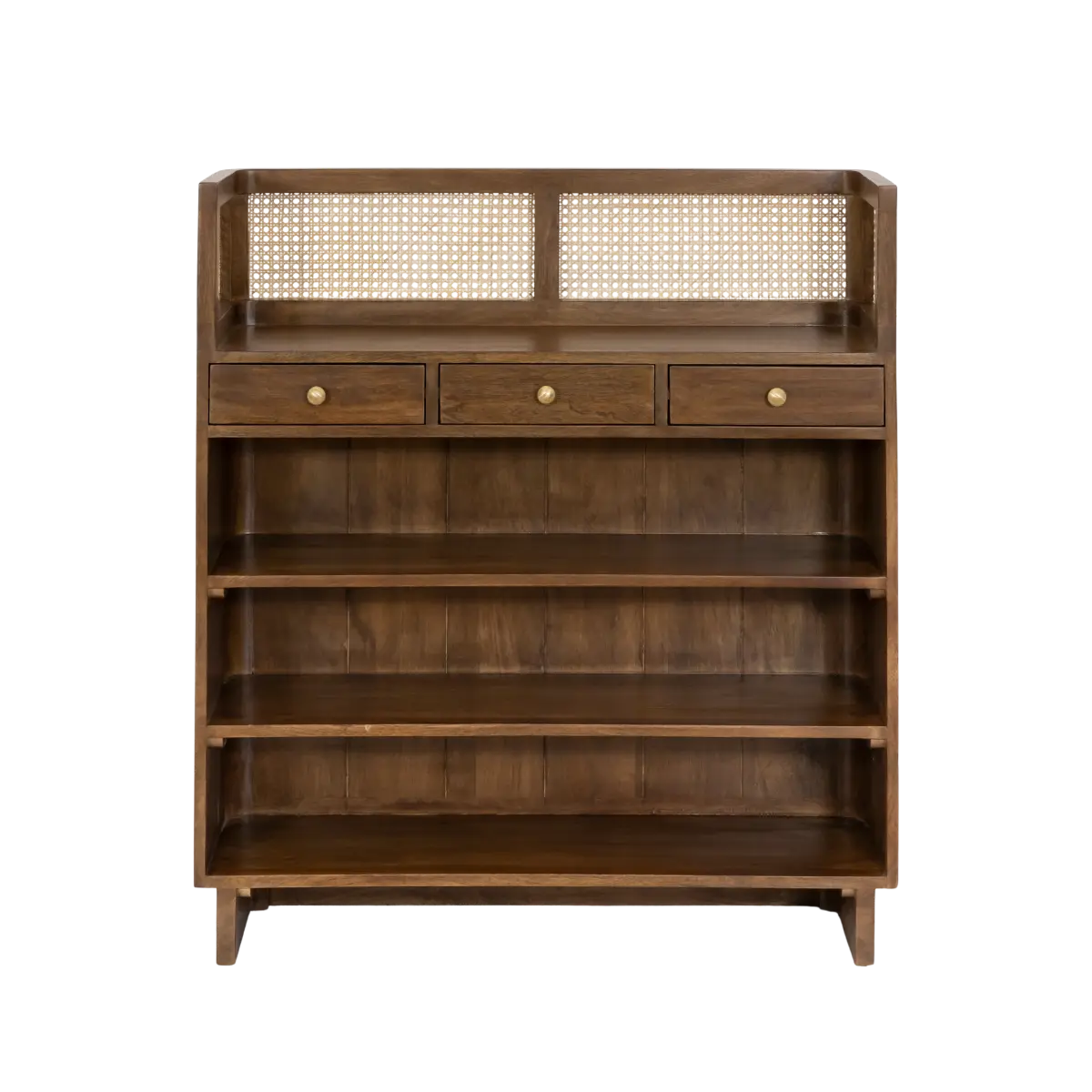Jemick mango wood and cane bar - Image 6