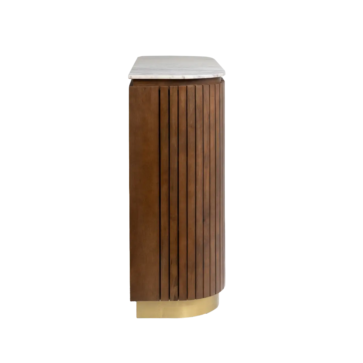 Mango wood and liena white marble bar - Image 6