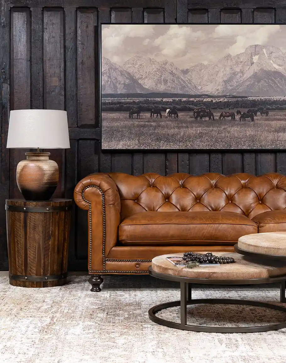 Chesterfield Samuel Leather Sofa - Image 8
