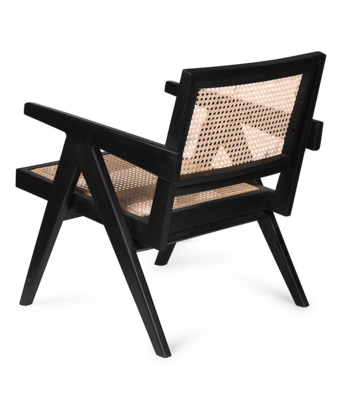 Mandor Traditional Chandigarh Designed Premium Cane Accent Chair - Image 2