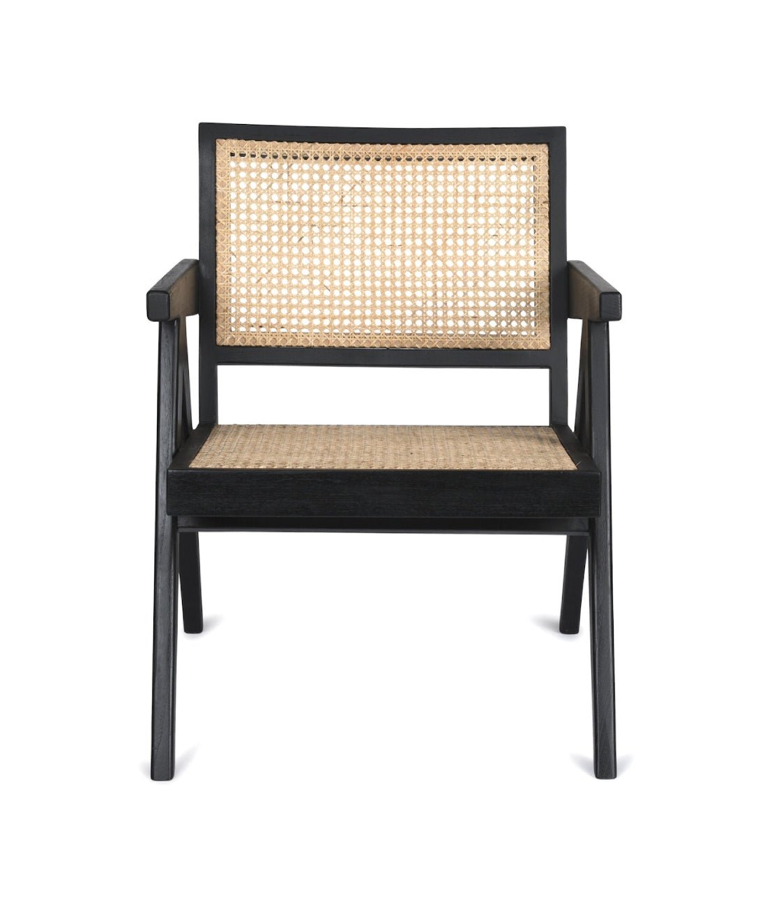 Mandor Traditional Chandigarh Designed Premium Cane Accent Chair - Image 4