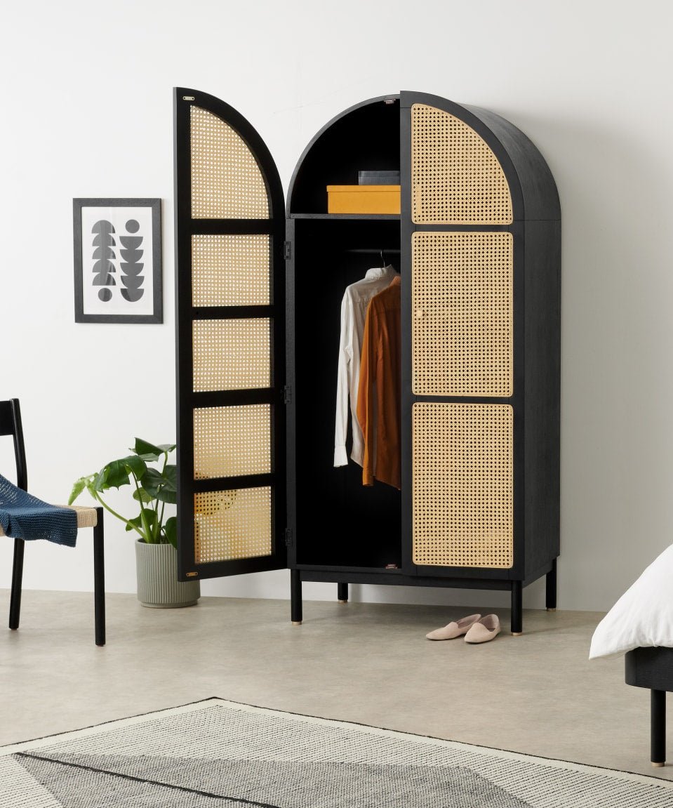 Mandor Premium Cane Wardrobe - Image 2