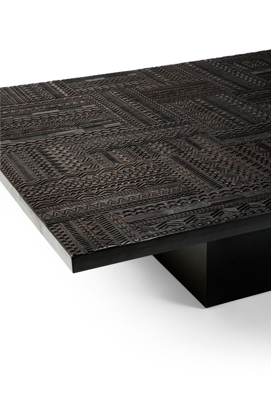 Jodhpur Traditional Solid Wood Coffee Table - Image 4