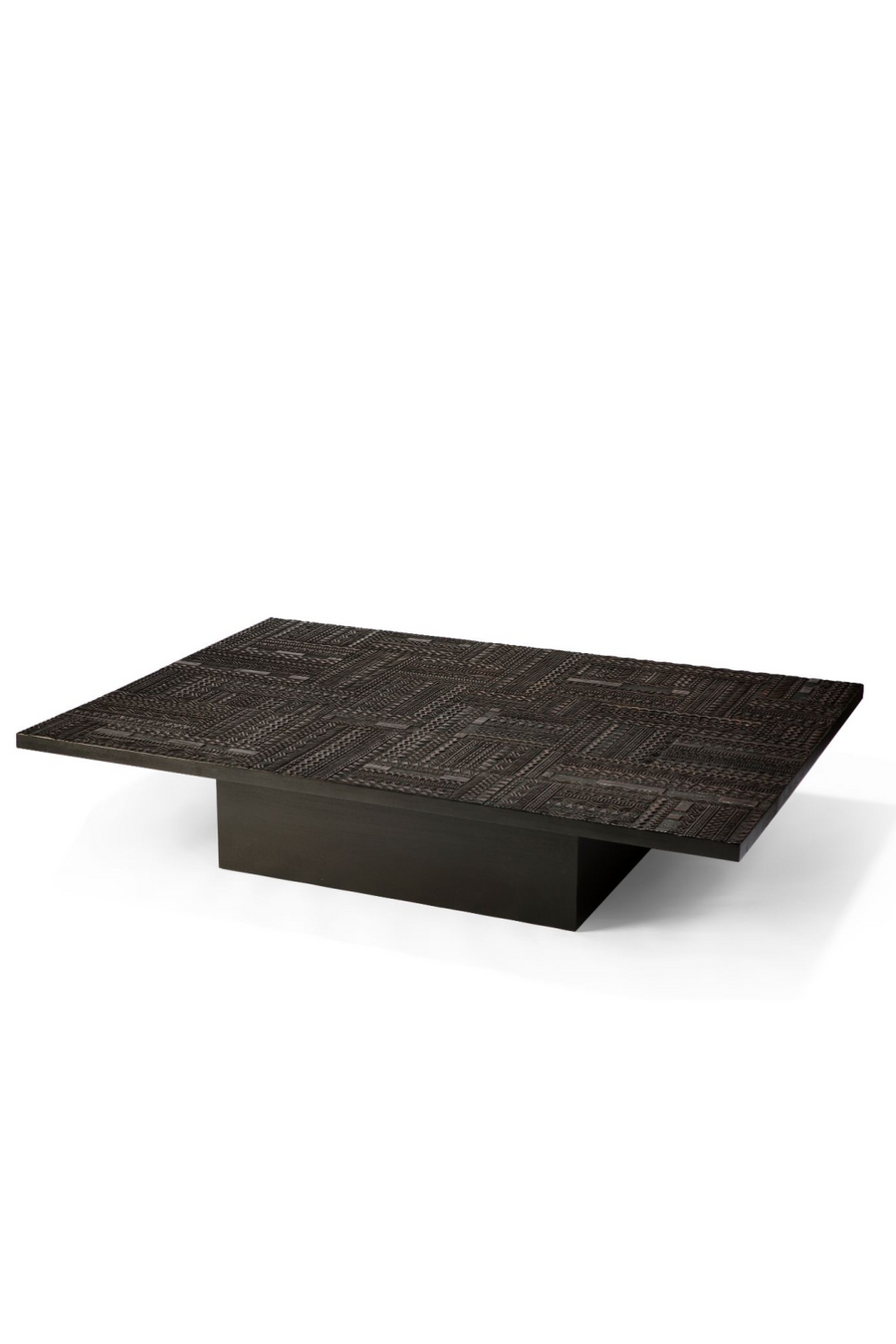 Jodhpur Traditional Solid Wood Coffee Table - Image 3