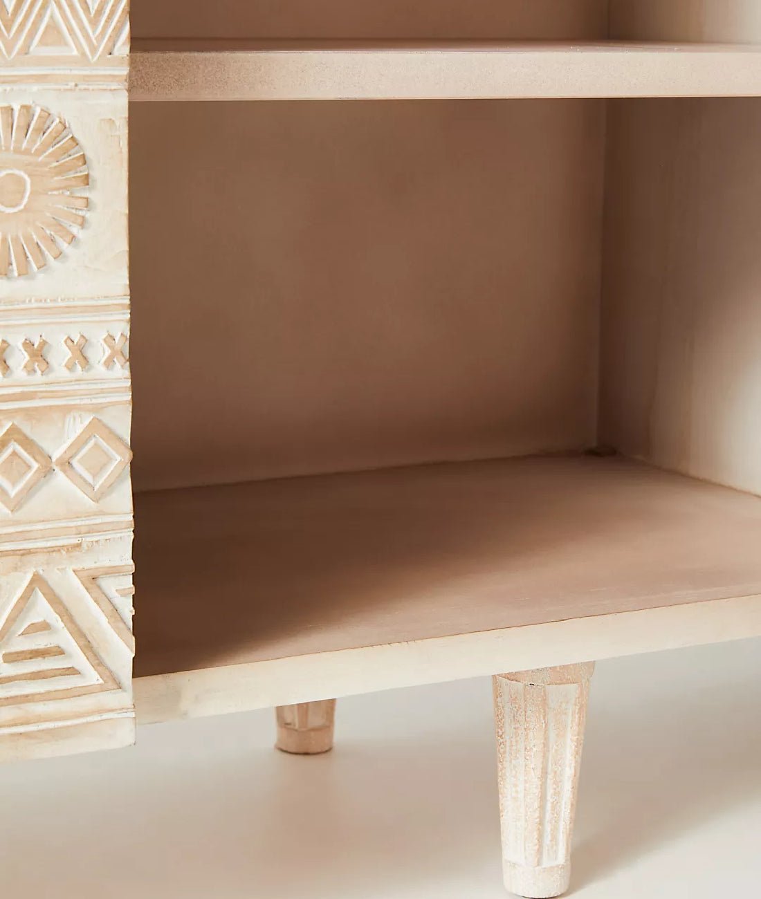 Jodhpur Traditional Carved Mango Wood Sideboard - Image 7