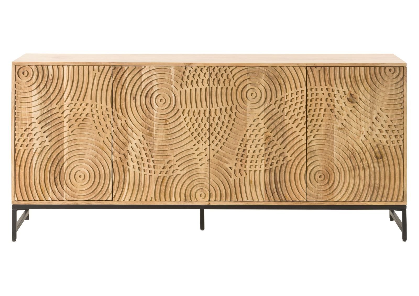 Earth Premium Acacia Wood Sideboard - Image 7