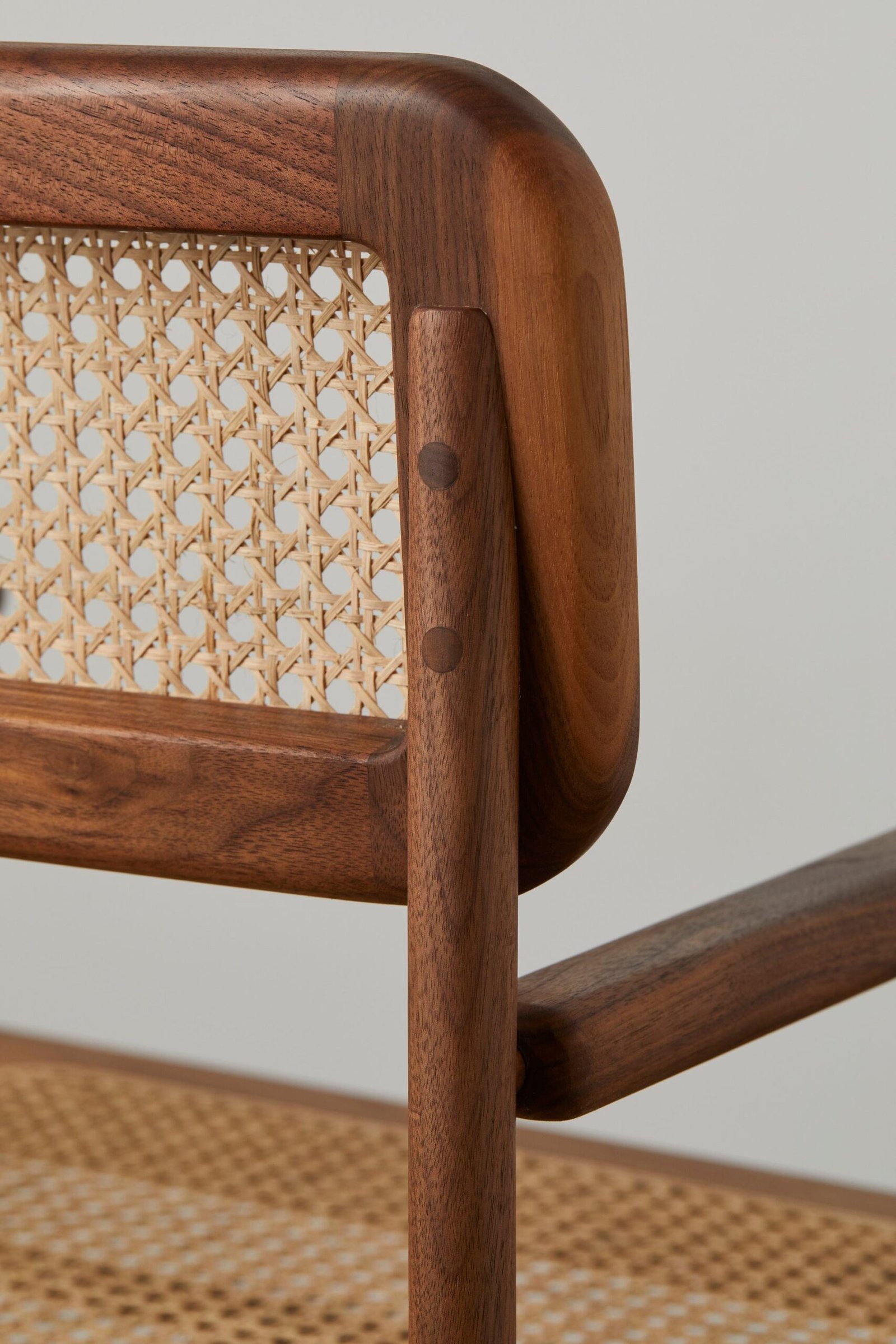 Mandor Sleek Cane Dining Chair - Image 4