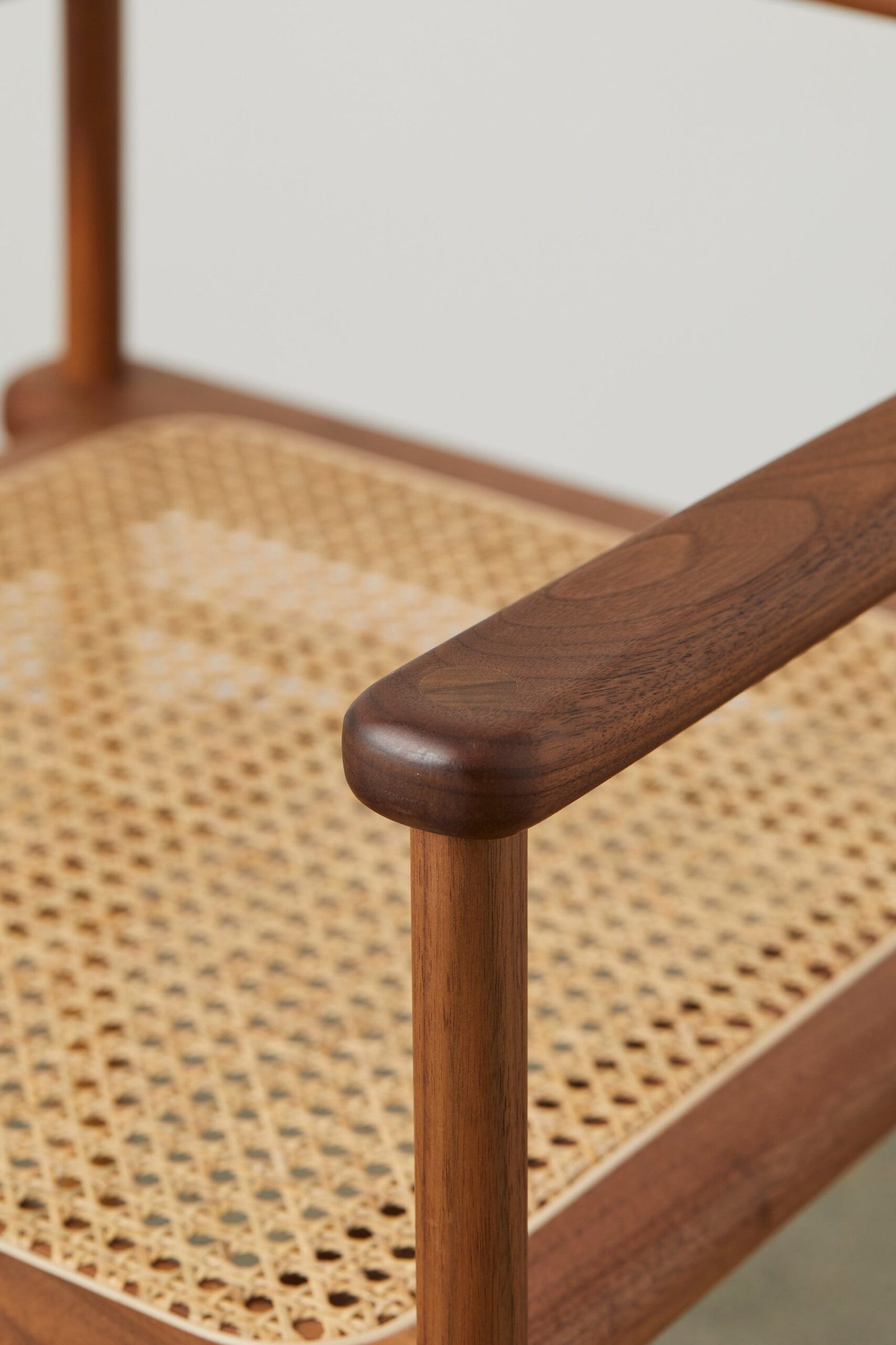 Mandor Sleek Cane Dining Chair - Image 5