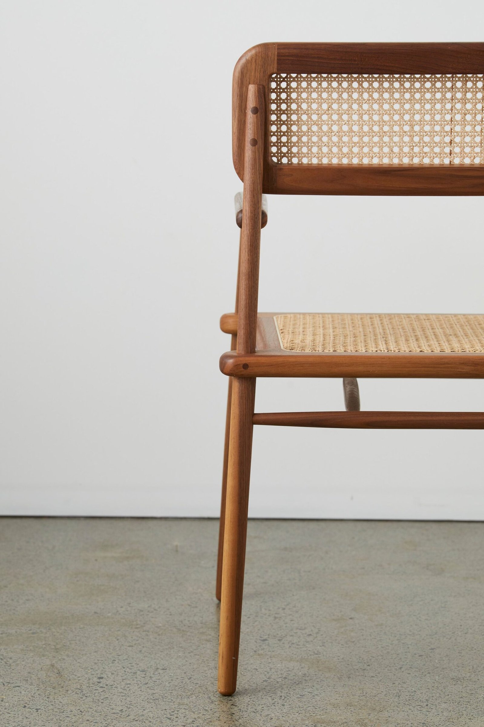Mandor Sleek Cane Dining Chair - Image 9