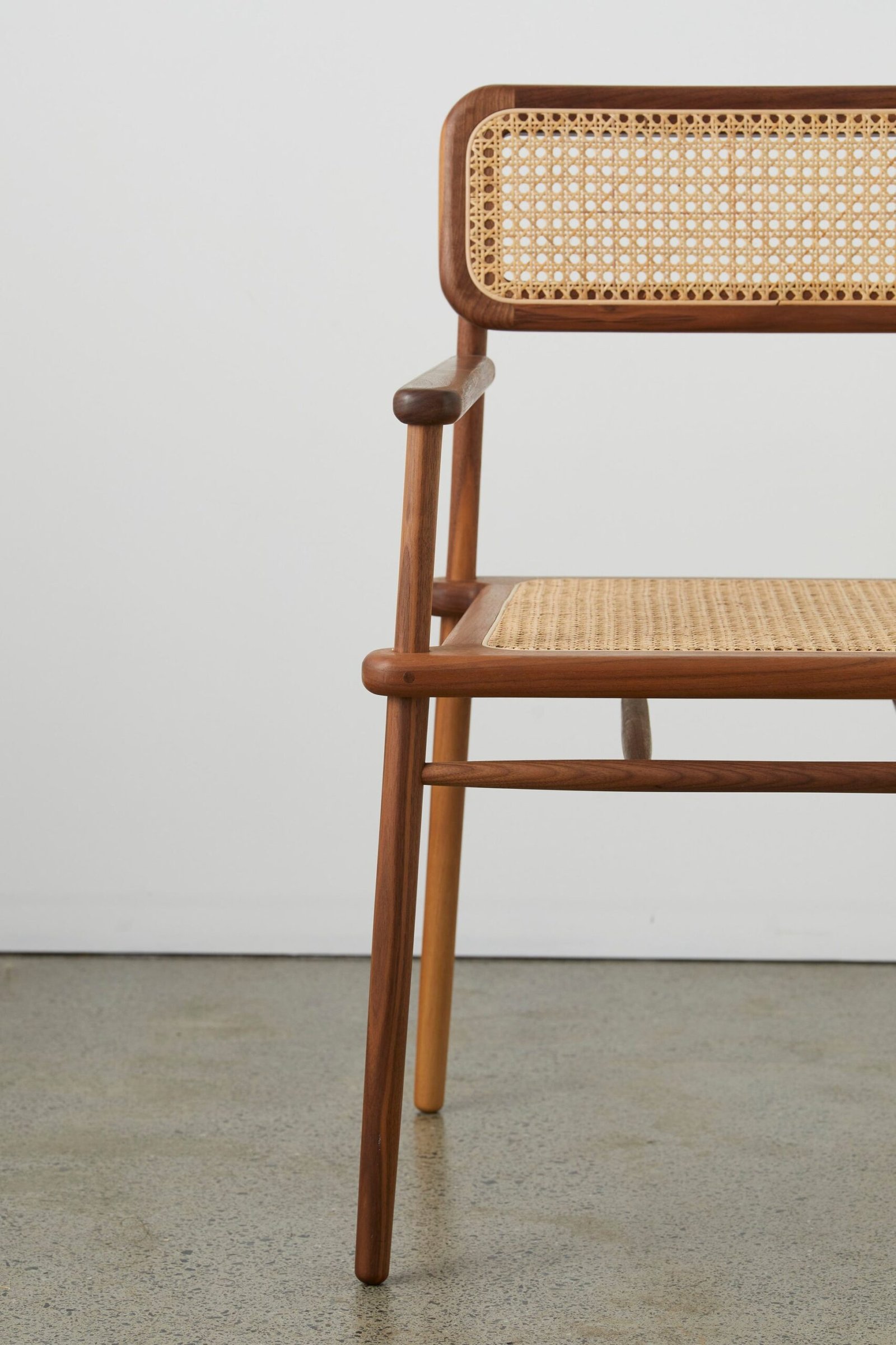 Mandor Sleek Cane Dining Chair - Image 10