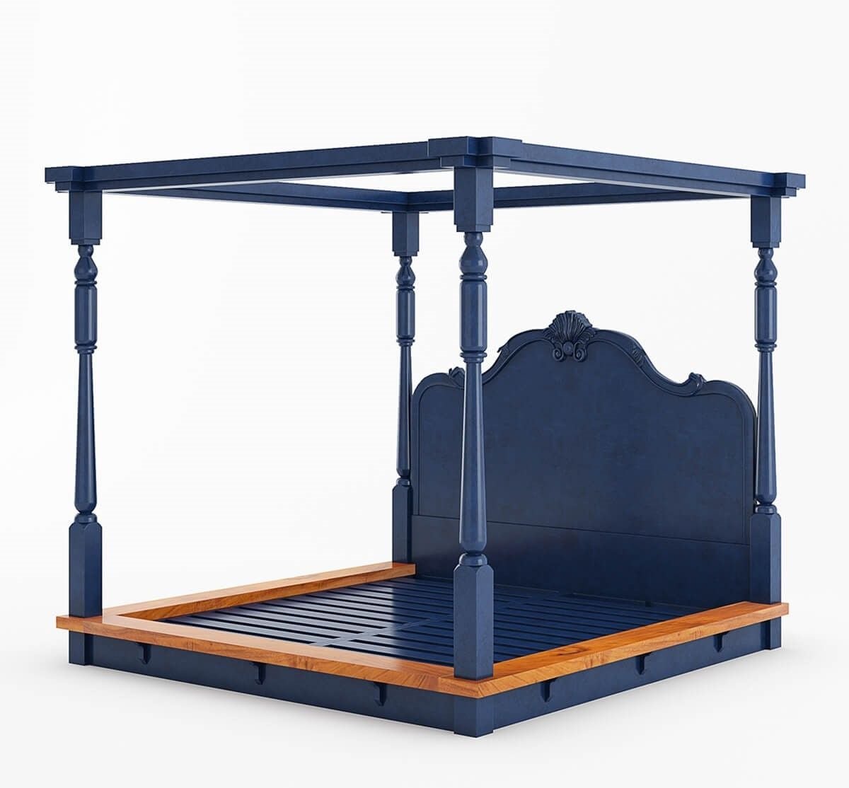 Orchid Poster Bed - Image 4
