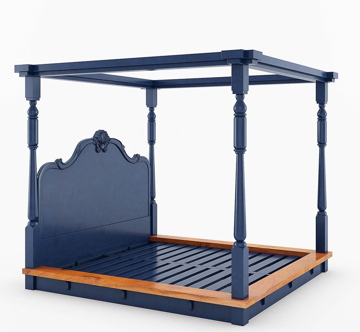 Orchid Poster Bed - Image 5