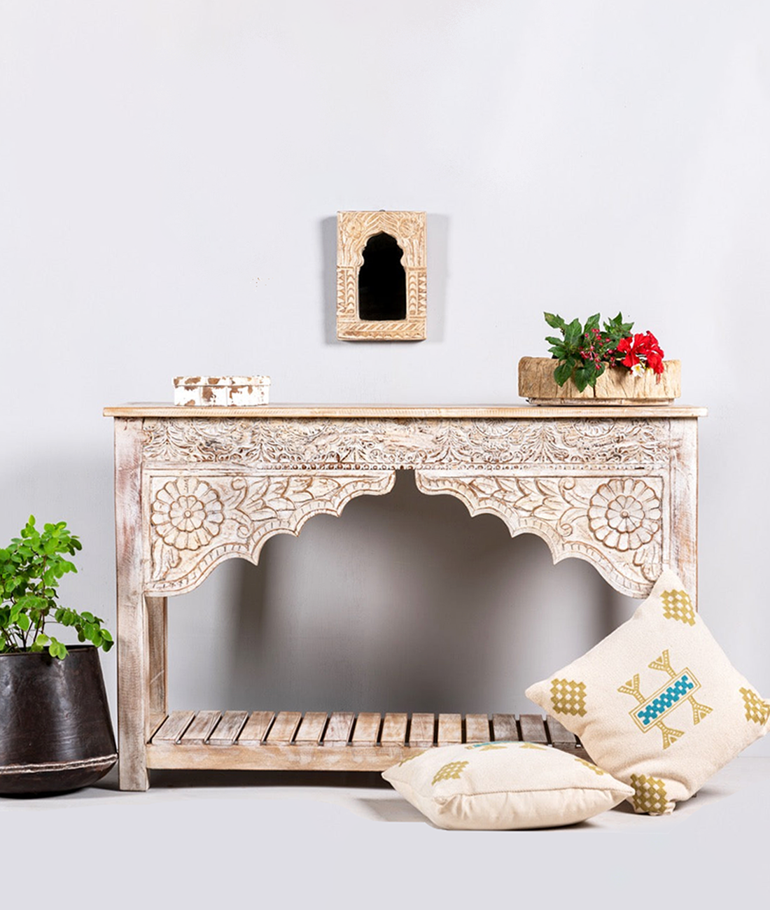 Jodhpur Traditional Carved Console - Image 2