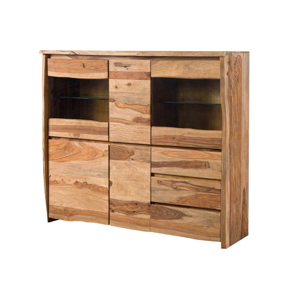 Ranthambhor Sheesham Wood Display Cabinet - Image 9