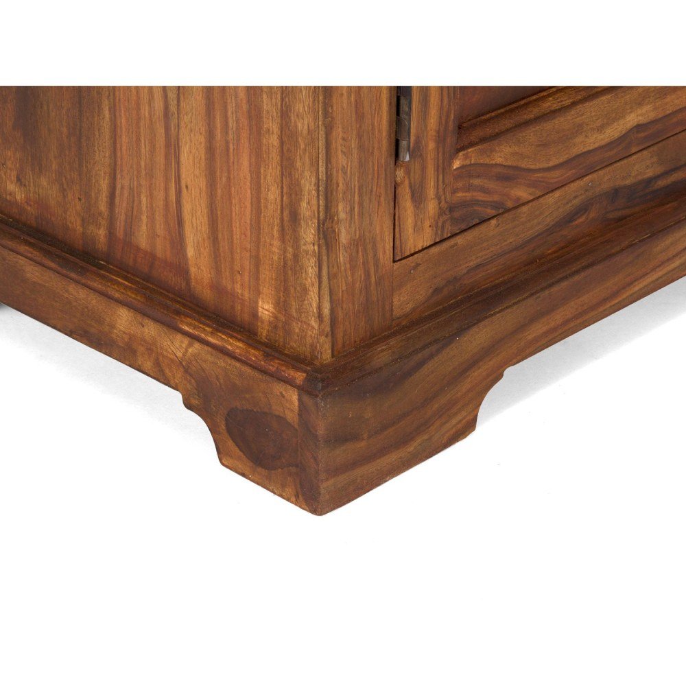 Rustic Solid Sheesham Wood Sideboard #02 - Image 3