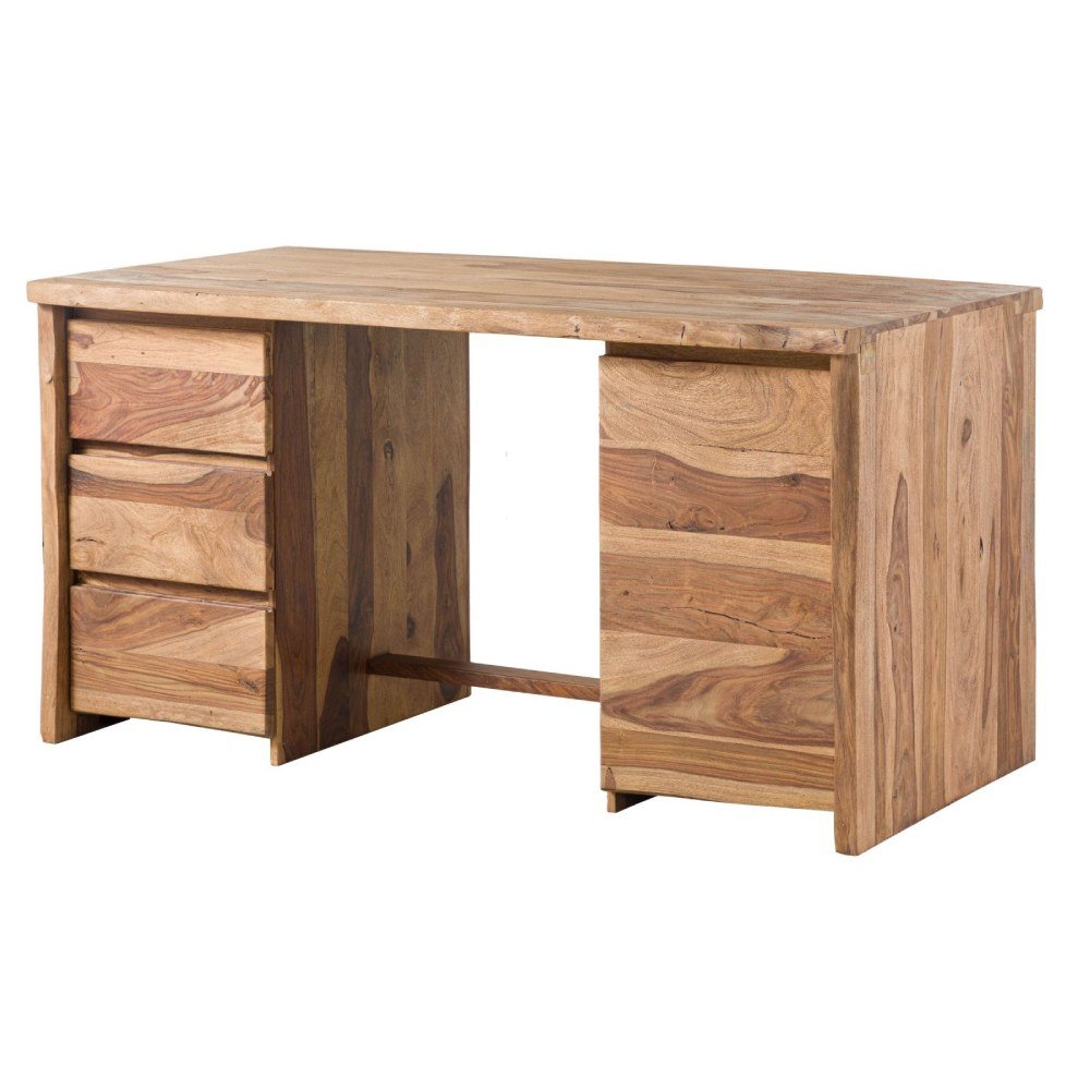 Ranthambhor Sheesham Wood Study Desk - Image 9