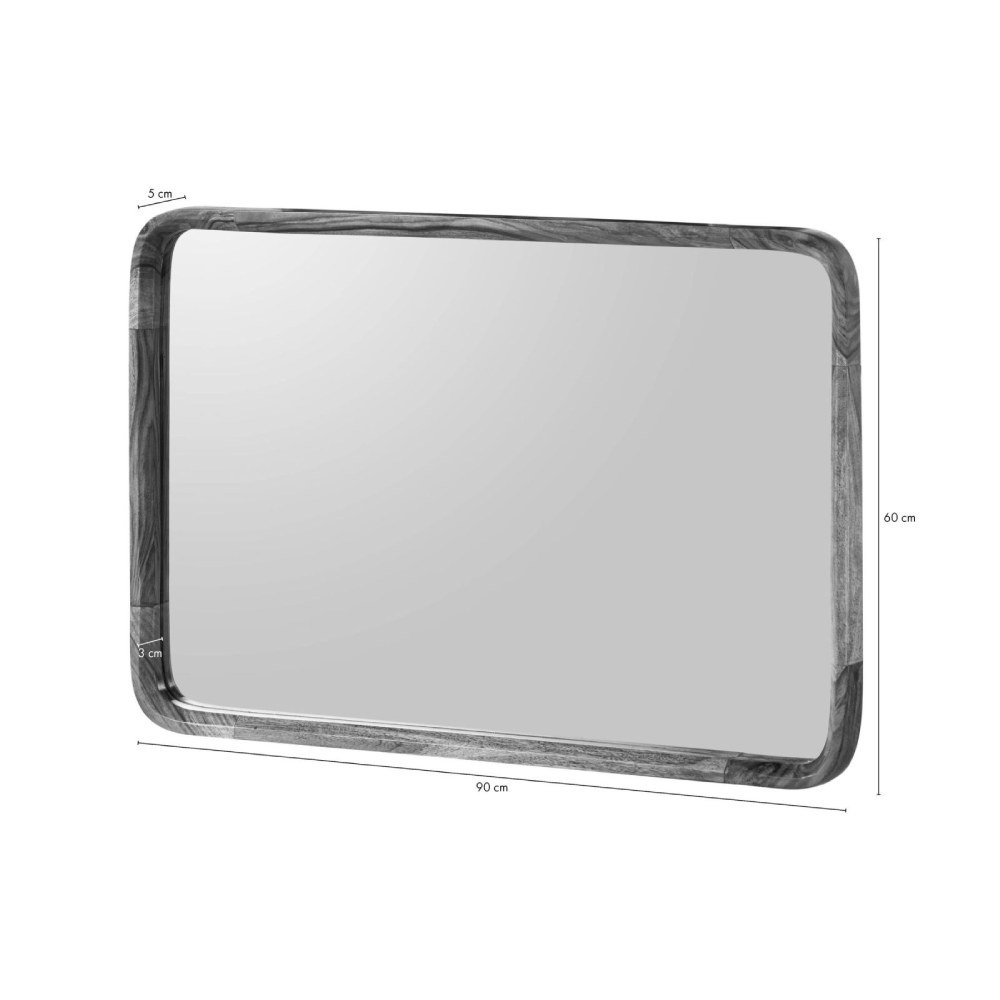 Corbett Sheesham Wood Wall Mirror - Image 7