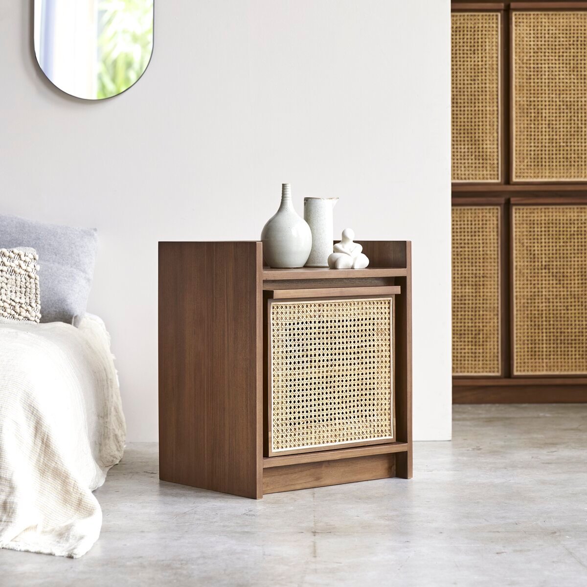 Mandor Premium Cane Bedside - Image 5