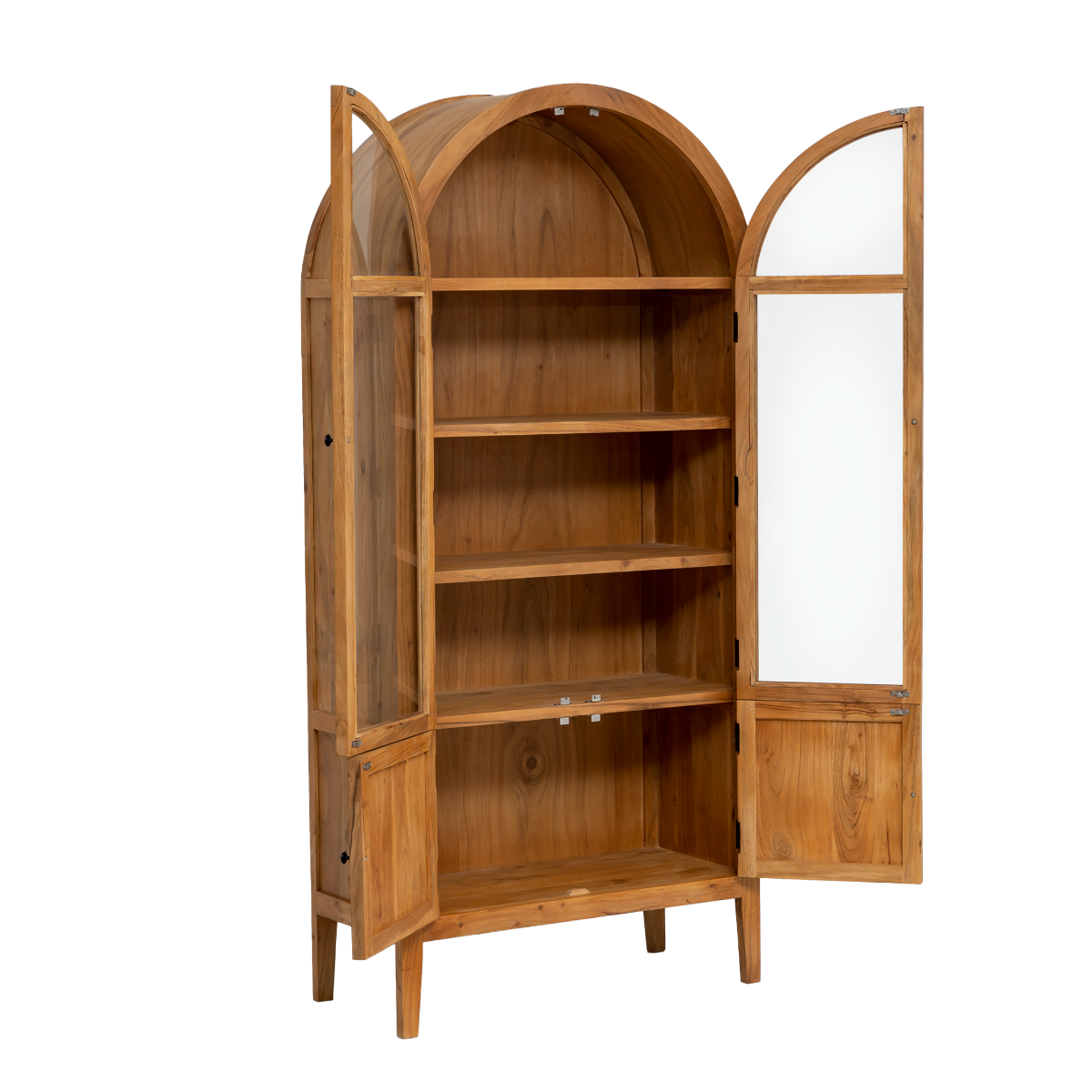 Albert Acacia Wood Display Cabinet - Image 9