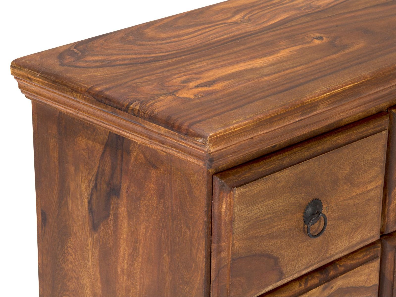 Rustic Solid Wood Apothecary Cabinet - Image 5