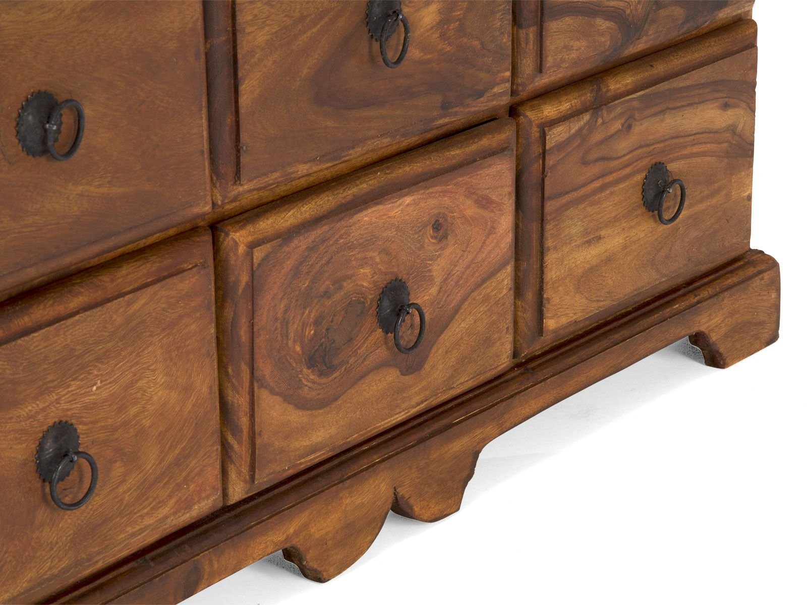 Rustic Solid Wood Apothecary Cabinet - Image 7