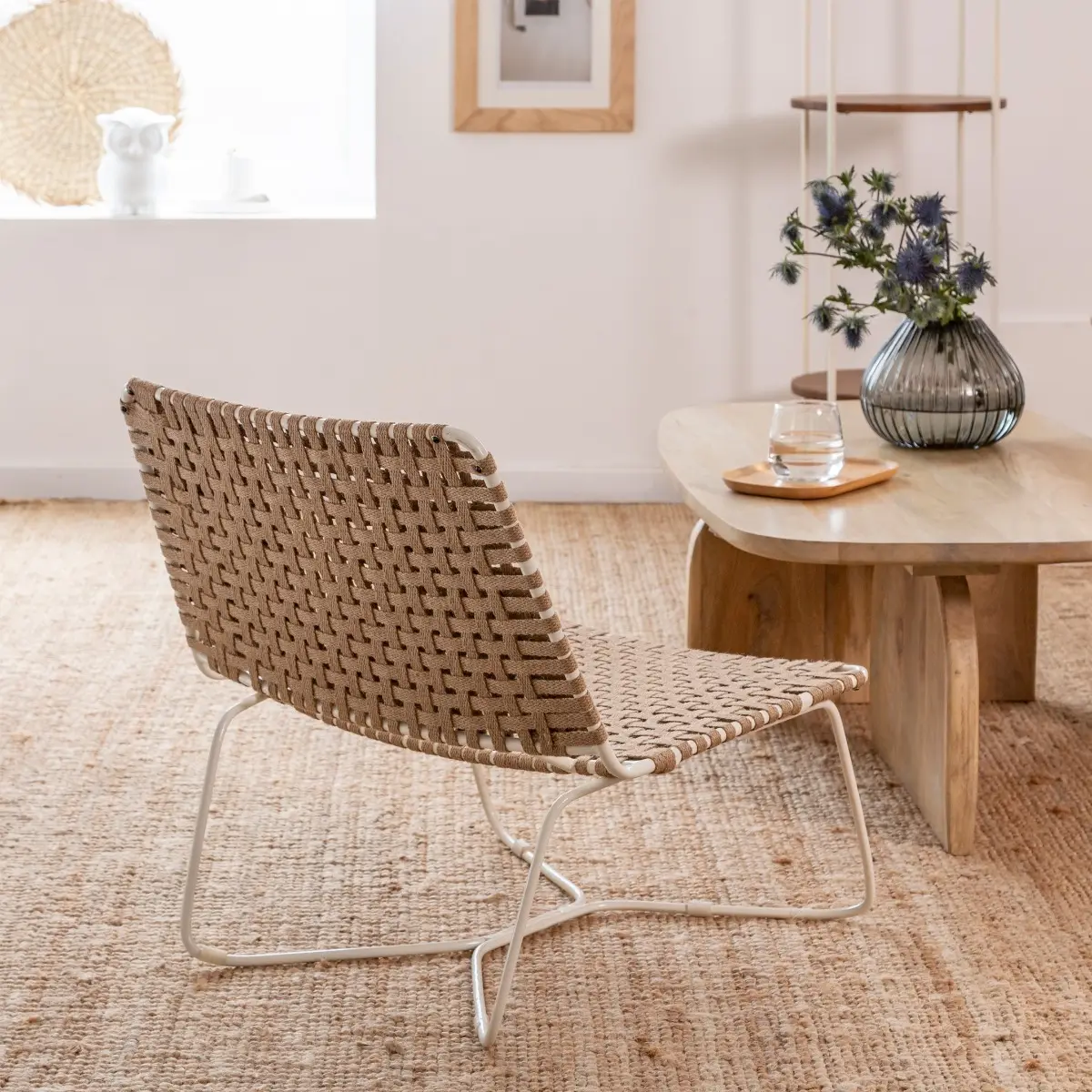 Albert Solid Mango Wood Nesting Coffee Table Set - Image 12