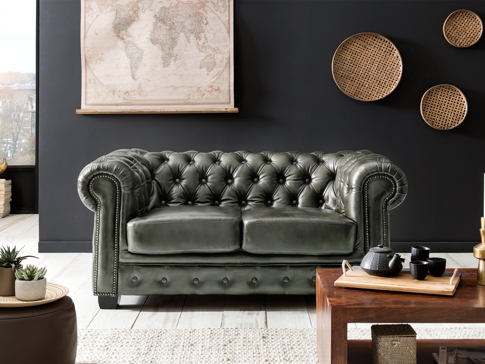Chesterfield 2-Seater - Image 2