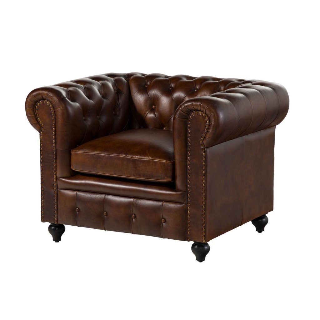 Classic Chesterfield Armchair - Image 8