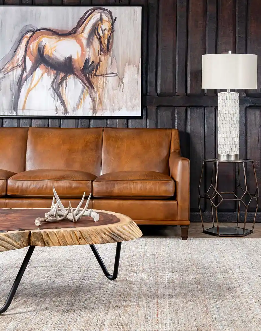 Chesterfield Russell Leather Sofa - Image 6