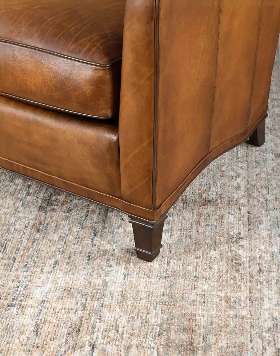 Chesterfield Russell Leather Sofa - Image 5
