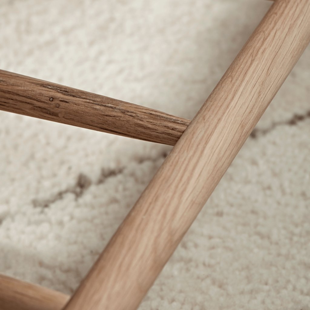 Ella Scandinavian Style Oak Wood Coffee Table - Image 4