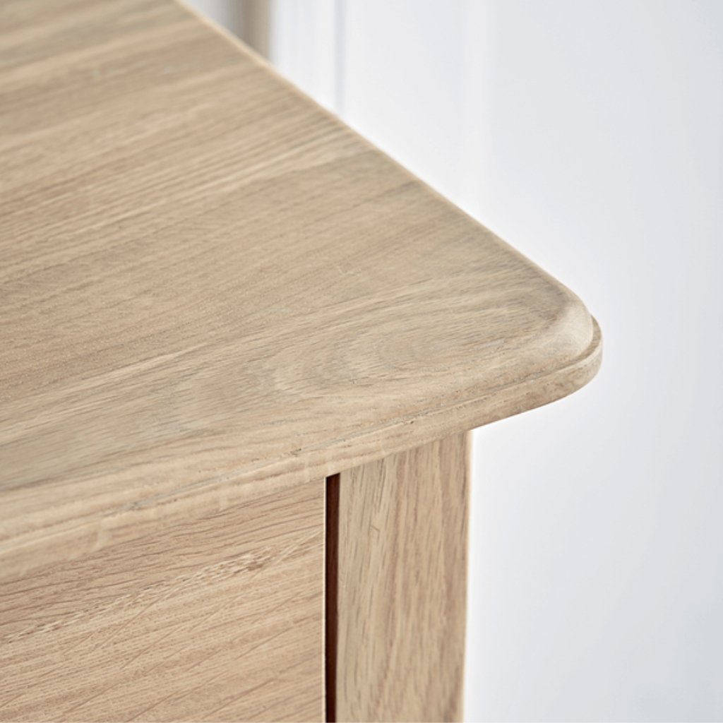 Ella Scandinavian Style Oak Wood Sideboard - Image 3