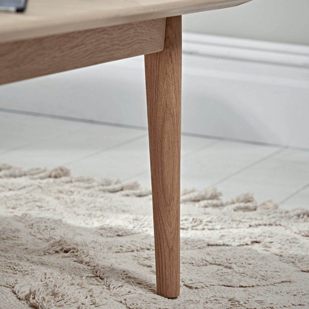 Sienna Premium Oak Wood Coffee Table - Image 2